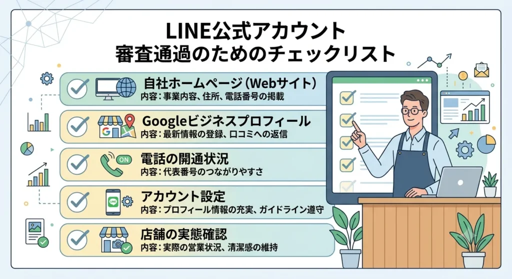 LINE公式アカウントの認証済バッジ（緑）を取得する方法｜申請手順